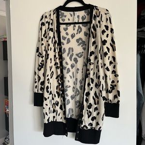 Leopard cardigan